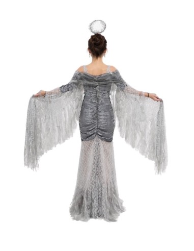 Costume Angelo Nero Taglia M Nuovo | Costumi per Adulti Il Re del Carnevale